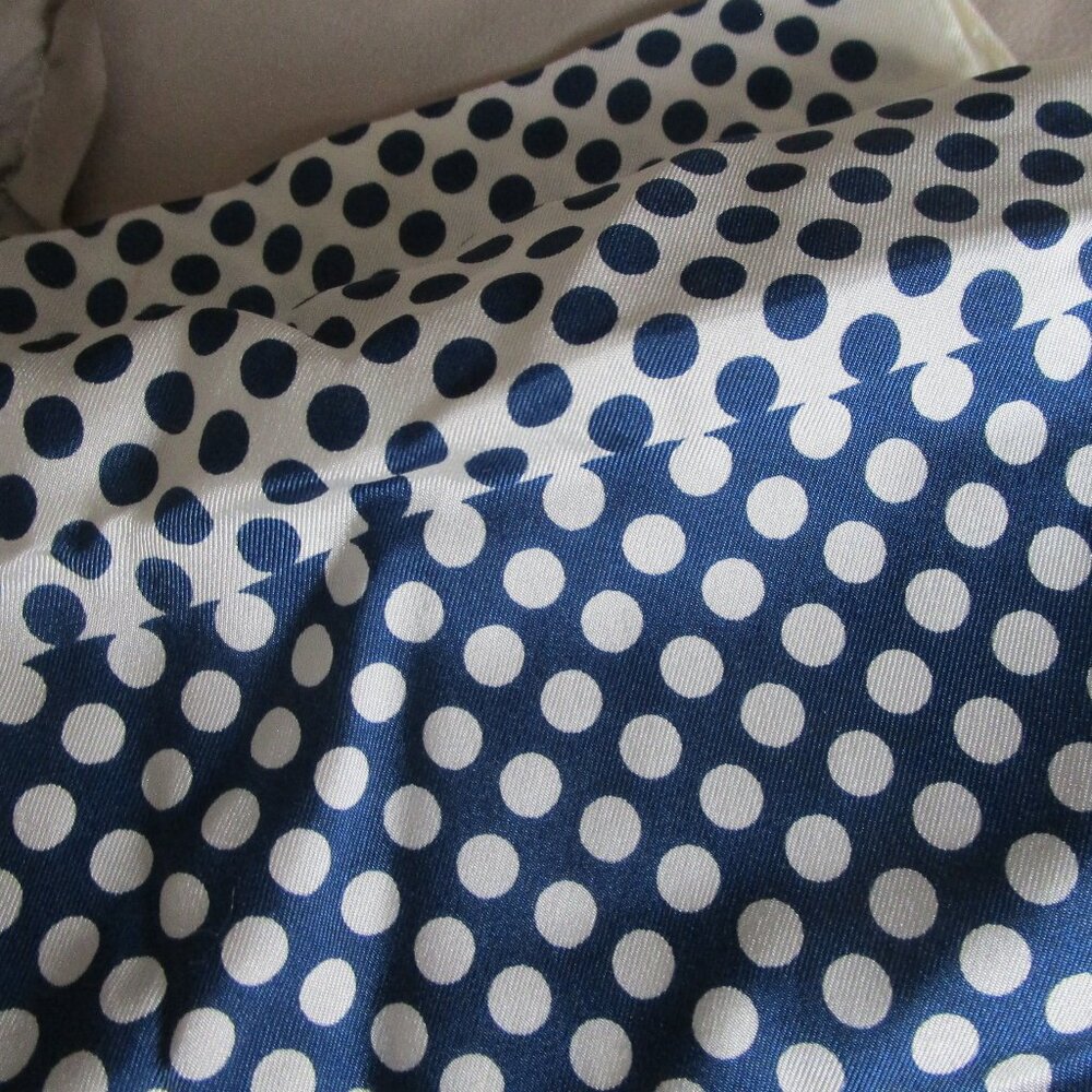 Positive Negative Dot Pattern Scarf - image 3